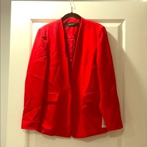 Zara red blazer